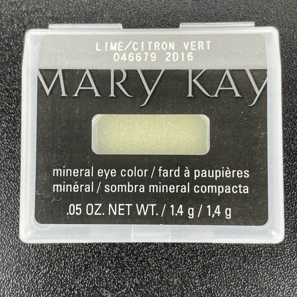 Mary Kay Mineral Eye Color Shadow Lime 046679 2D16 .05 oz Brand New